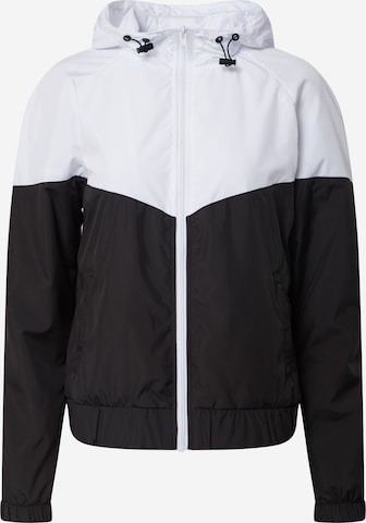 Veste mi-saison Urban Classics en noir : devant