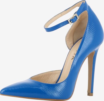 EVITA Slingpumps in Blauw: voorkant