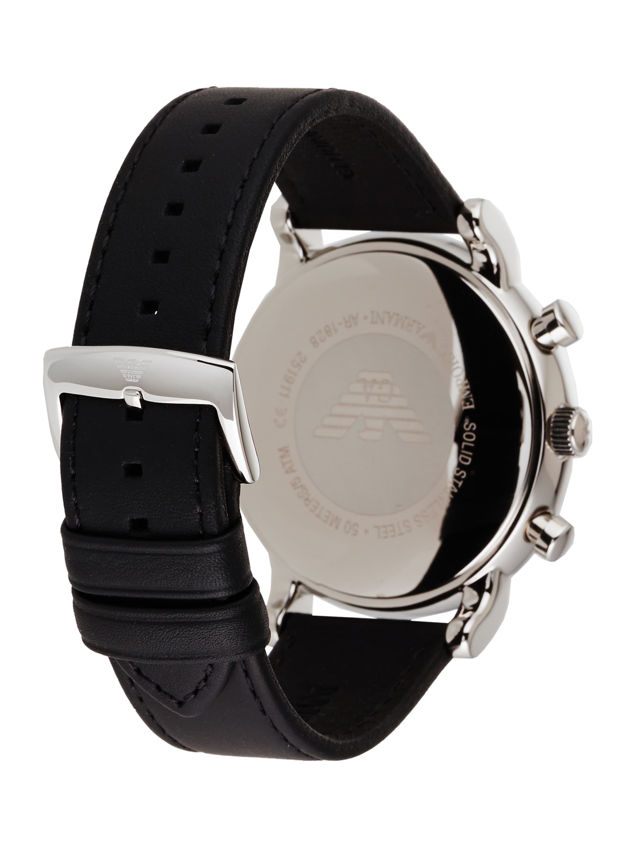 Emporio Armani Analogt ur 'AR1807' i sort