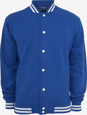 Urban Classics Демисезонная куртка в Синий: спереди