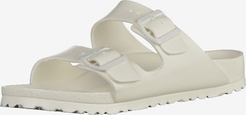 BIRKENSTOCK Pantofle 'Arizona' – bílá: přední strana