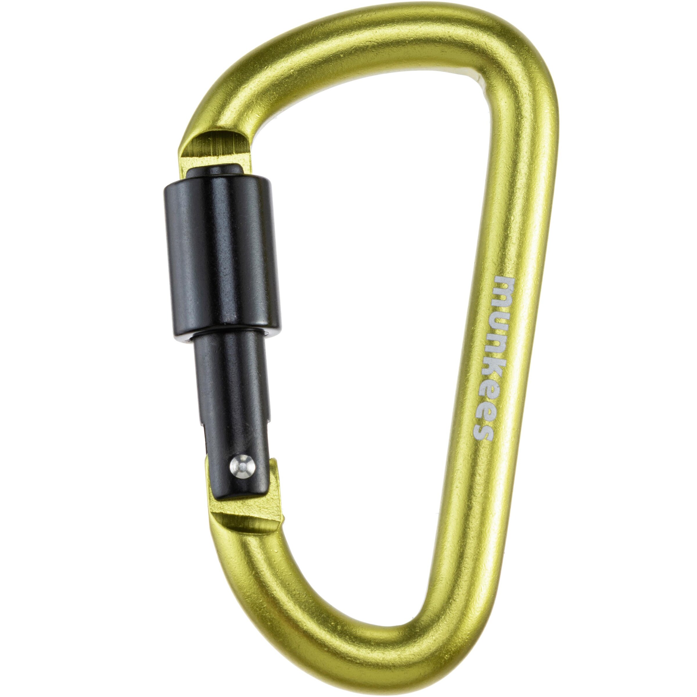 Munkees Schlüsselanhänger in gold / schwarz / weiß, Produktansicht