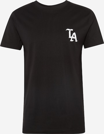 T-Shirt 'LA' Mister Tee en noir : devant