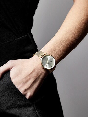 Pilgrim Analog watch in Gold: front