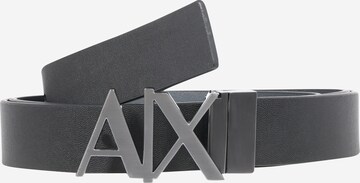 ARMANI EXCHANGE Opasek – černá: přední strana