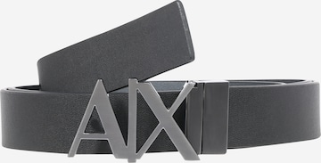 ARMANI EXCHANGE Bälte i svart: framsida