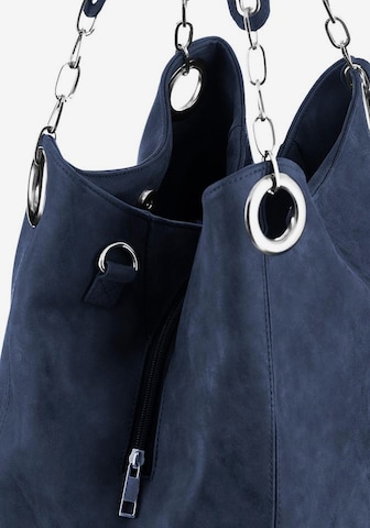 BRUNO BANANI Henkeltasche in Blau