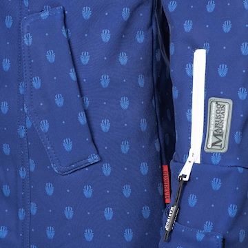 MARIKOO Płaszcz funkcyjny 'Zimtzicke' w kolorze niebieski