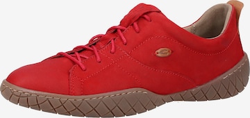 Baskets basses CAMEL ACTIVE en rouge : devant