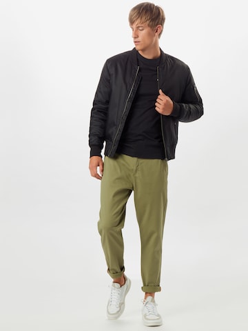 JACK & JONES Majica | črna barva