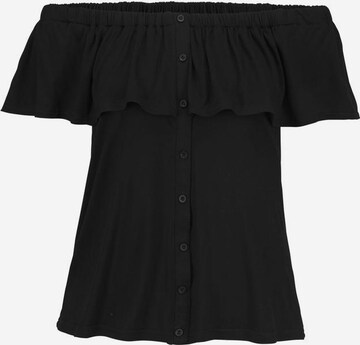 BUFFALO T-shirt i svart: framsida