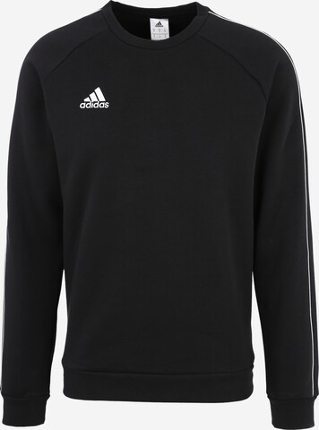 ADIDAS PERFORMANCE Sportsweatshirt 'Core' in Zwart: voorkant