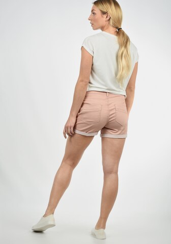 DESIRES Skinny Shorts 'Elja' in Pink