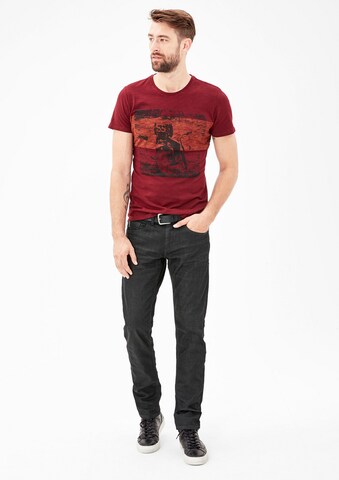 s.Oliver RED LABEL Slimfit Jeans in Zwart