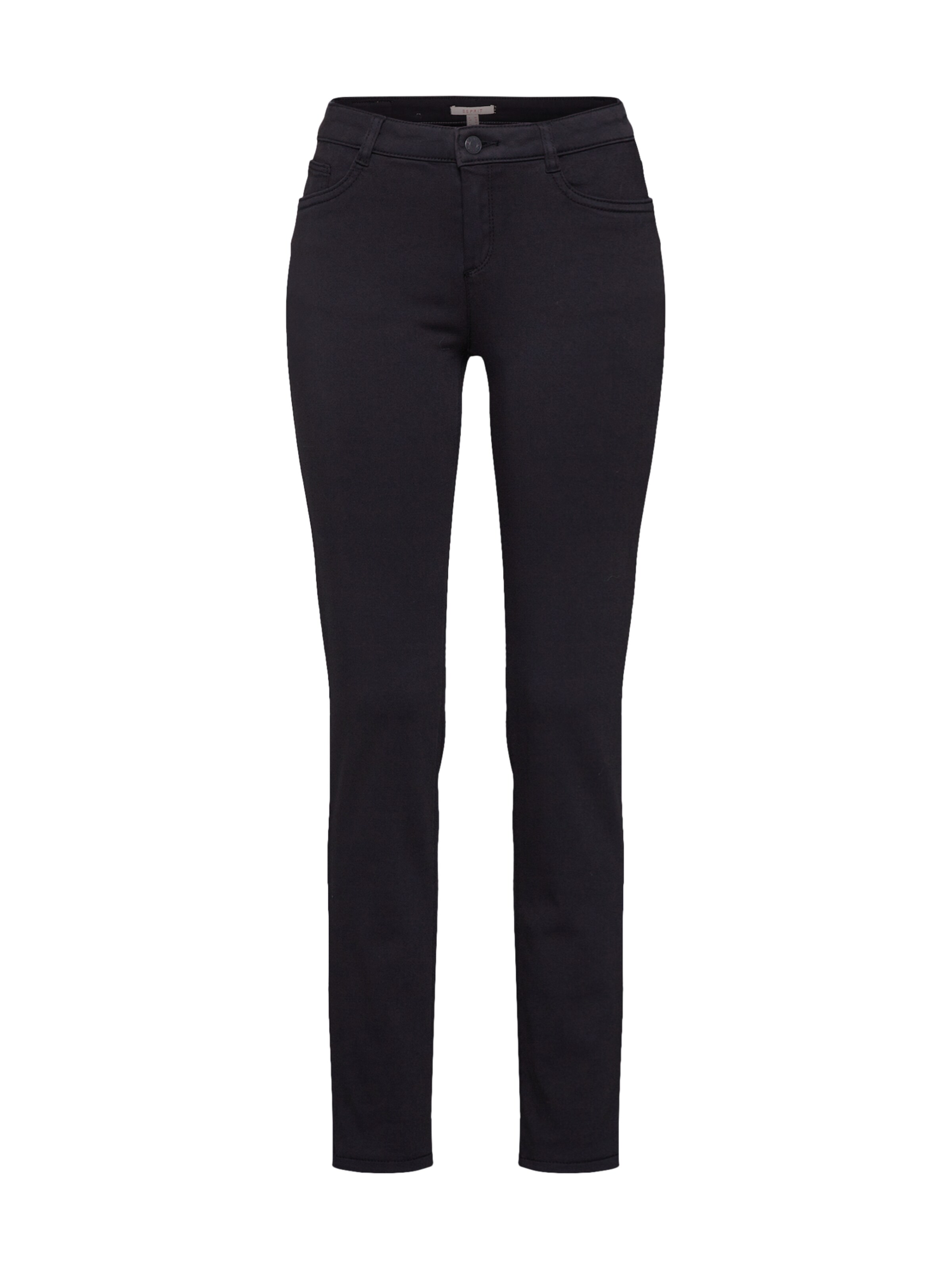 ESPRIT - Chino 'MR Slim' in de kleur Zwart