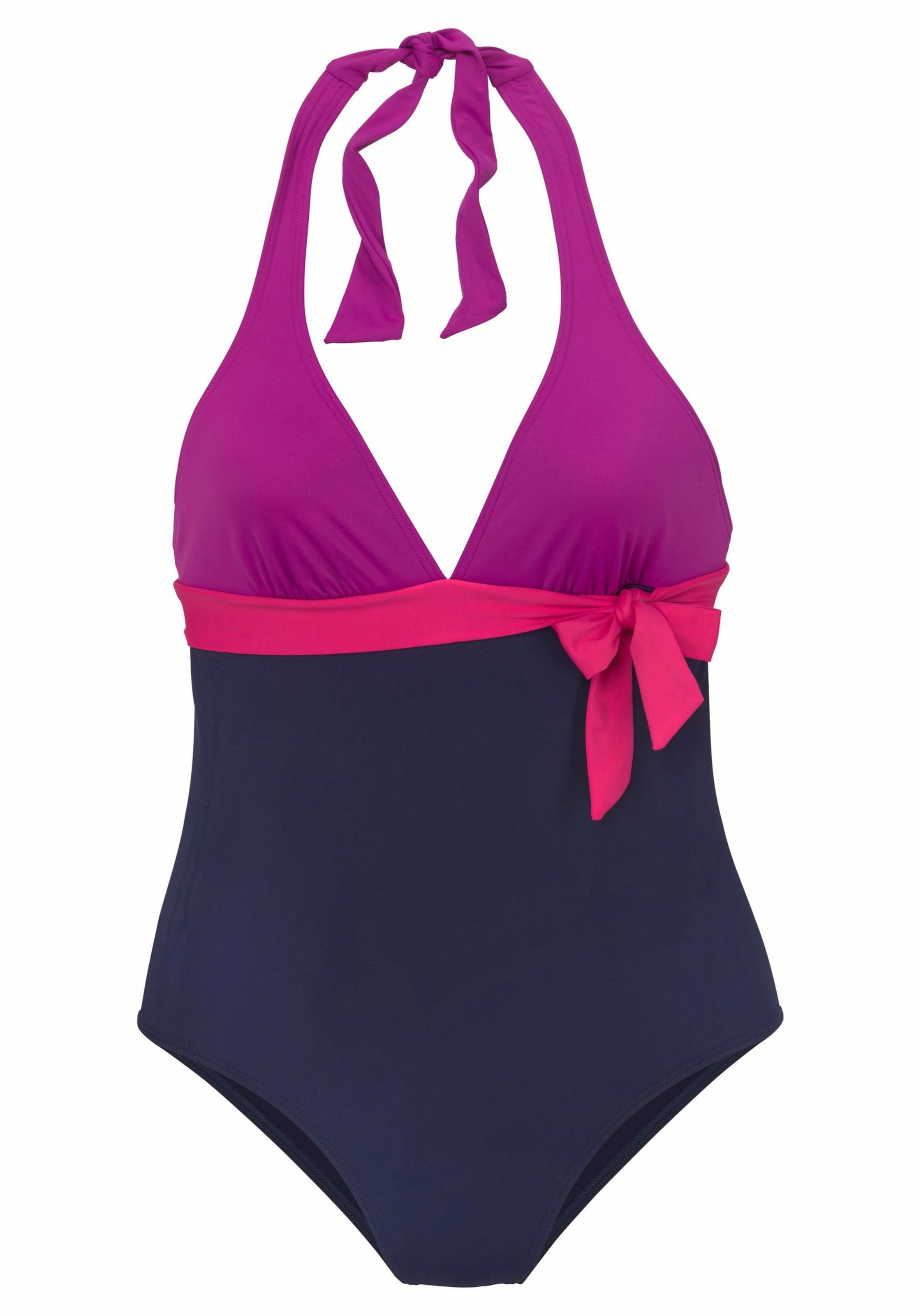 s.Oliver Triangle Shaping Swimsuit in Pink: front