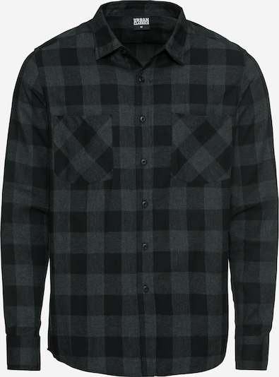 Urban Classics Overhemd in de kleur Antraciet / Zwart, Productweergave