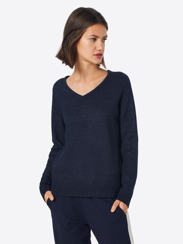 VILA Sweater 'Ril' in Blue: front