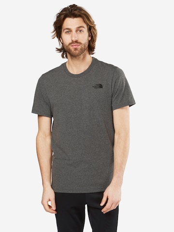 THE NORTH FACE Regular Fit T-Shirt in Grau: predná strana