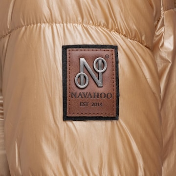 NAVAHOO Winter Jacket 'Tikunaa' in Gold