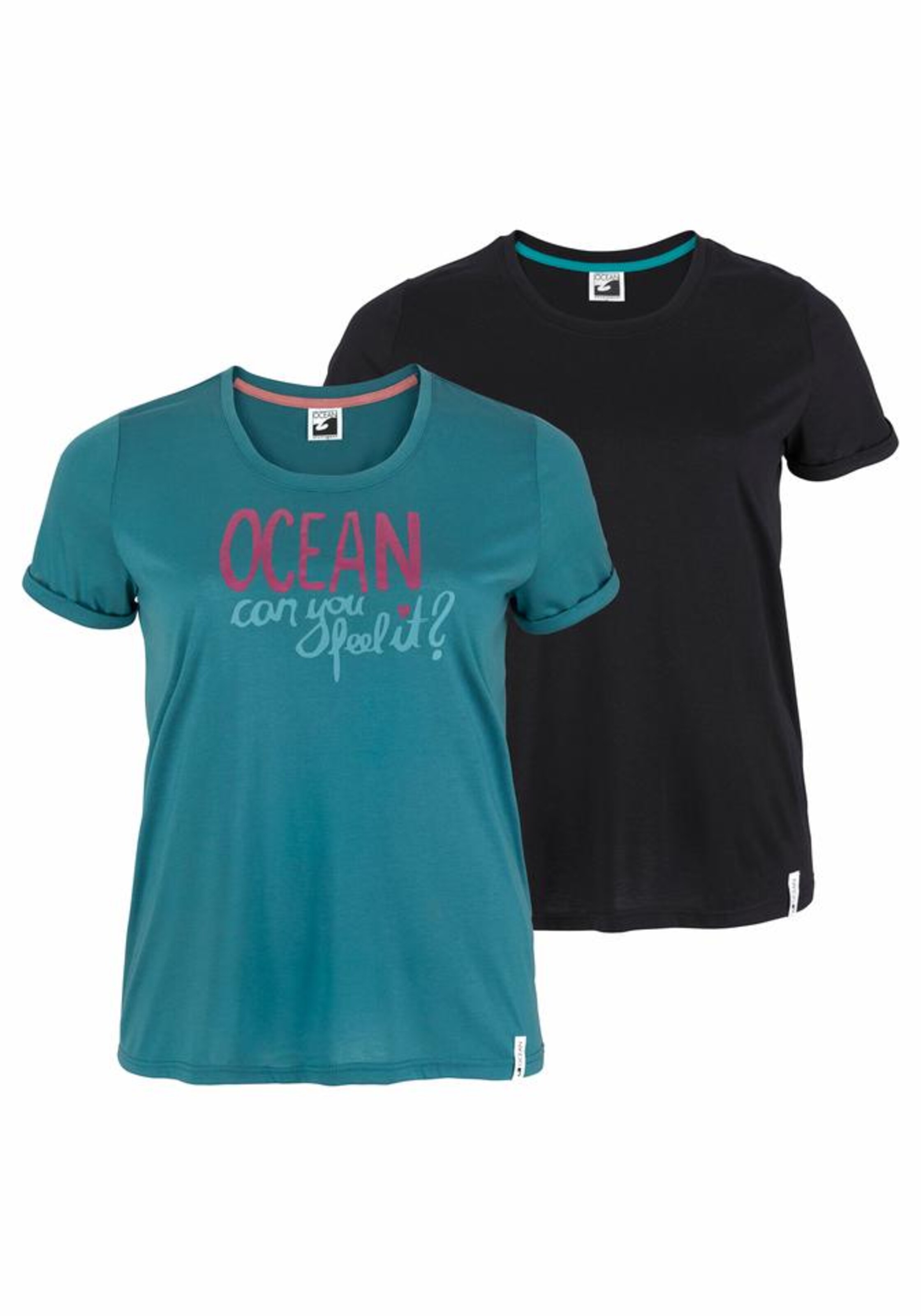 OCEAN SPORTSWEAR - T-Shirt in petrol