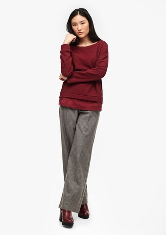 s.Oliver Sweatshirt in Rood