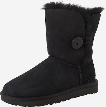 UGG Boot 'Bailey Button' in Black: front