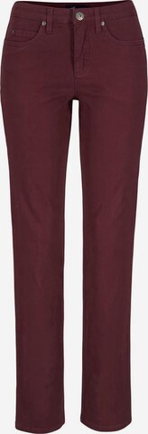 ARIZONA Comfort-fit-Jeans 'Gerade Form' in Rot: predná strana