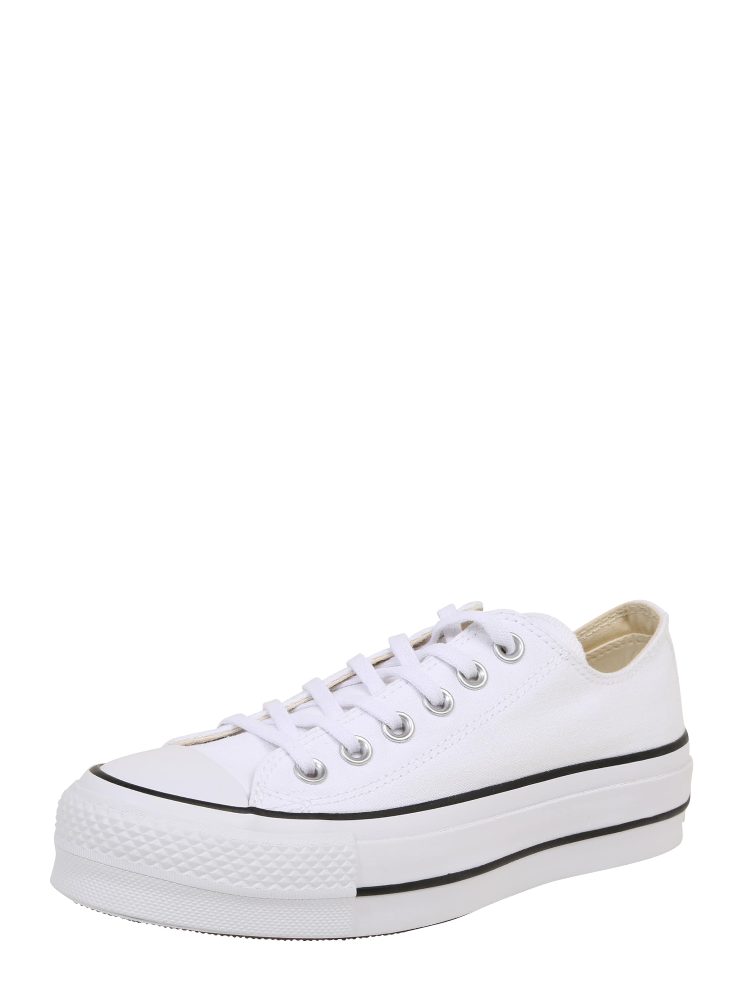 CONVERSE - Sapatilhas baixas &#x27;Chuck Taylor All Star Lift Ox&#x27; em branco: frente