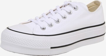 CONVERSE Σνίκερ χαμηλό 'CHUCK TAYLOR ALL STAR LIFT OX ' σε λευκό: μπροστά