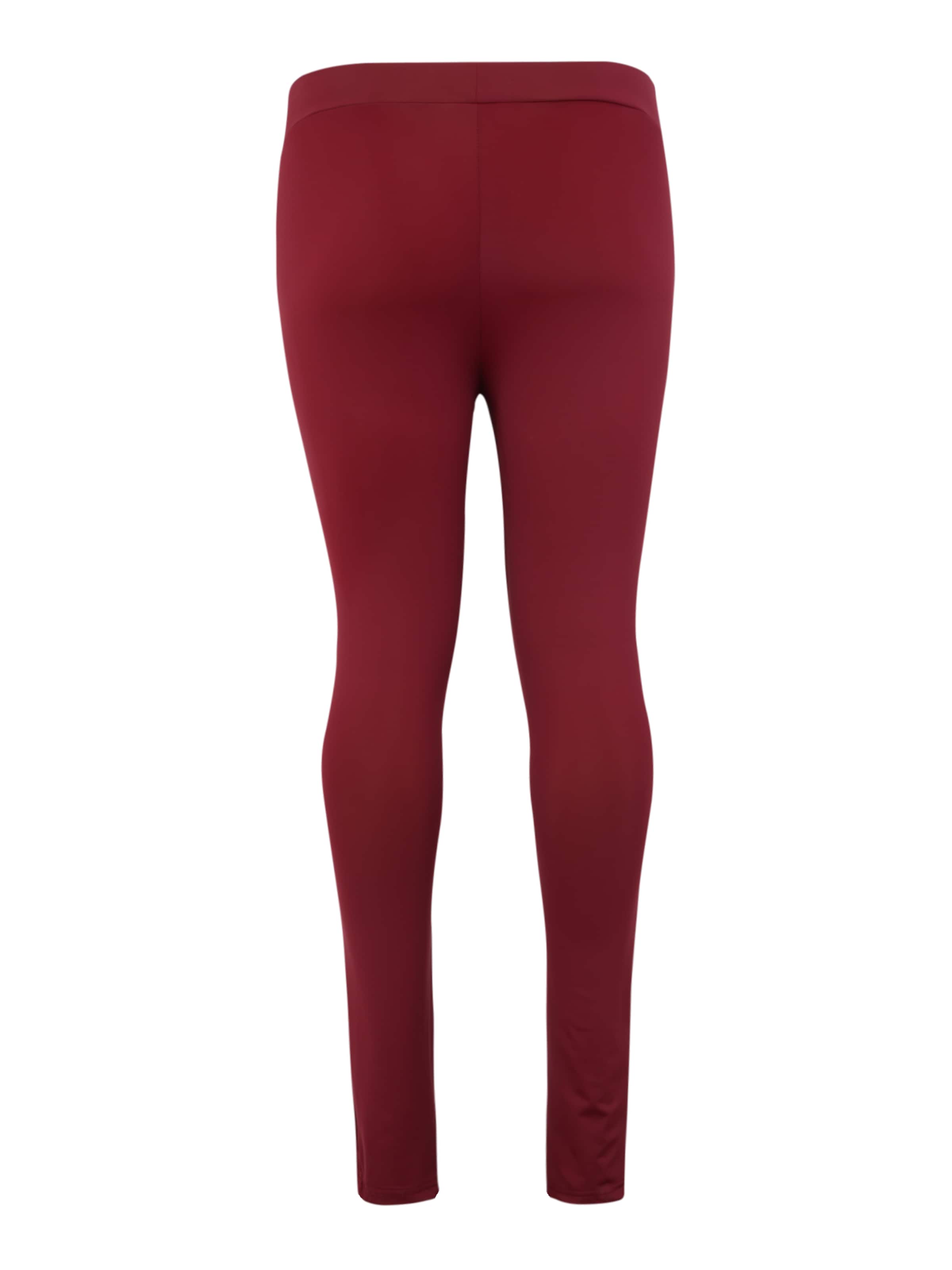 Urban Classics Skinny Leggings 'Tech Mech' i röd