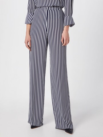 Wide Leg Pantalon 'Hatessi' HUGO en bleu : devant