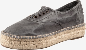 natural world Espadrilles 'Ingles Yute Enzimatico' in Grey: front