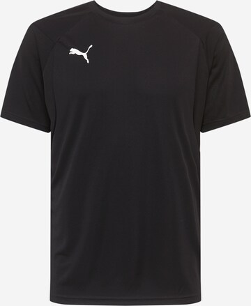 PUMA Functioneel shirt 'Liga Training' in Zwart: voorkant