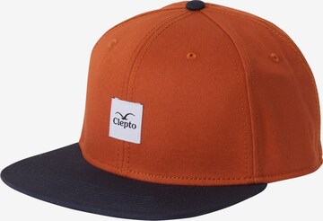 Cleptomanicx Cap in Brown: front