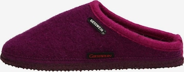GIESSWEIN Slippers 'Dannheim' in Purple