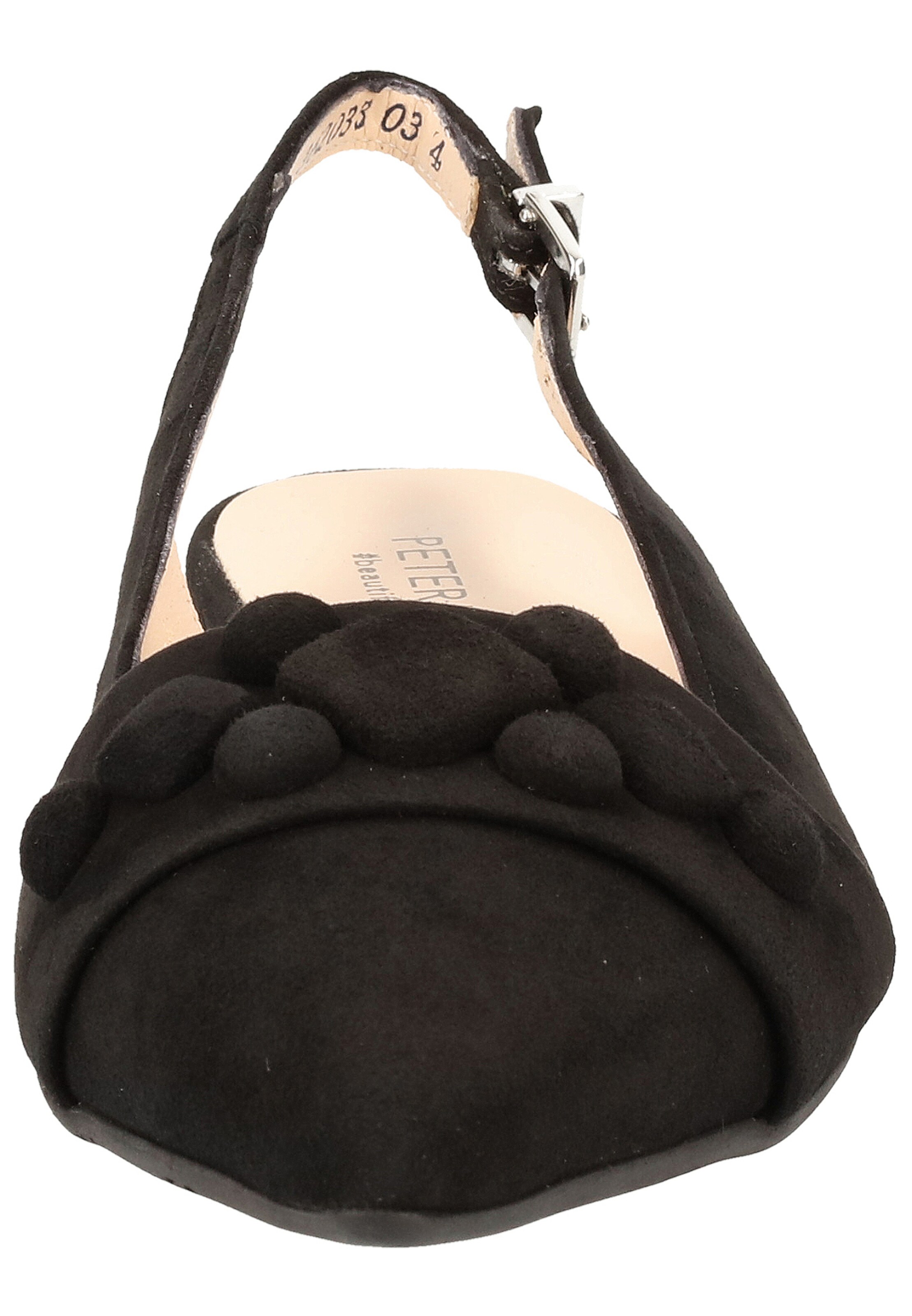 PETER KAISER Strap ballerina in Black