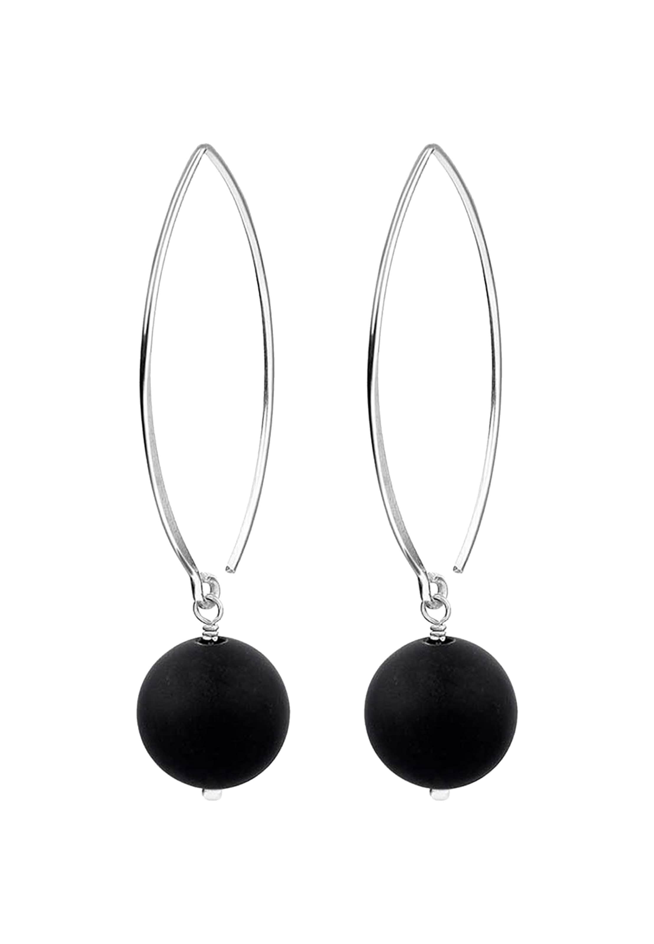 Nenalina Ohrringe in Silber: Vorderseite