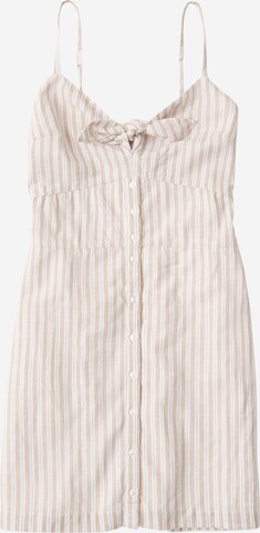 Abercrombie & Fitch Dress in Beige: front