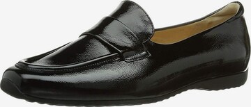 PETER KAISER Classic Flats in Black: front