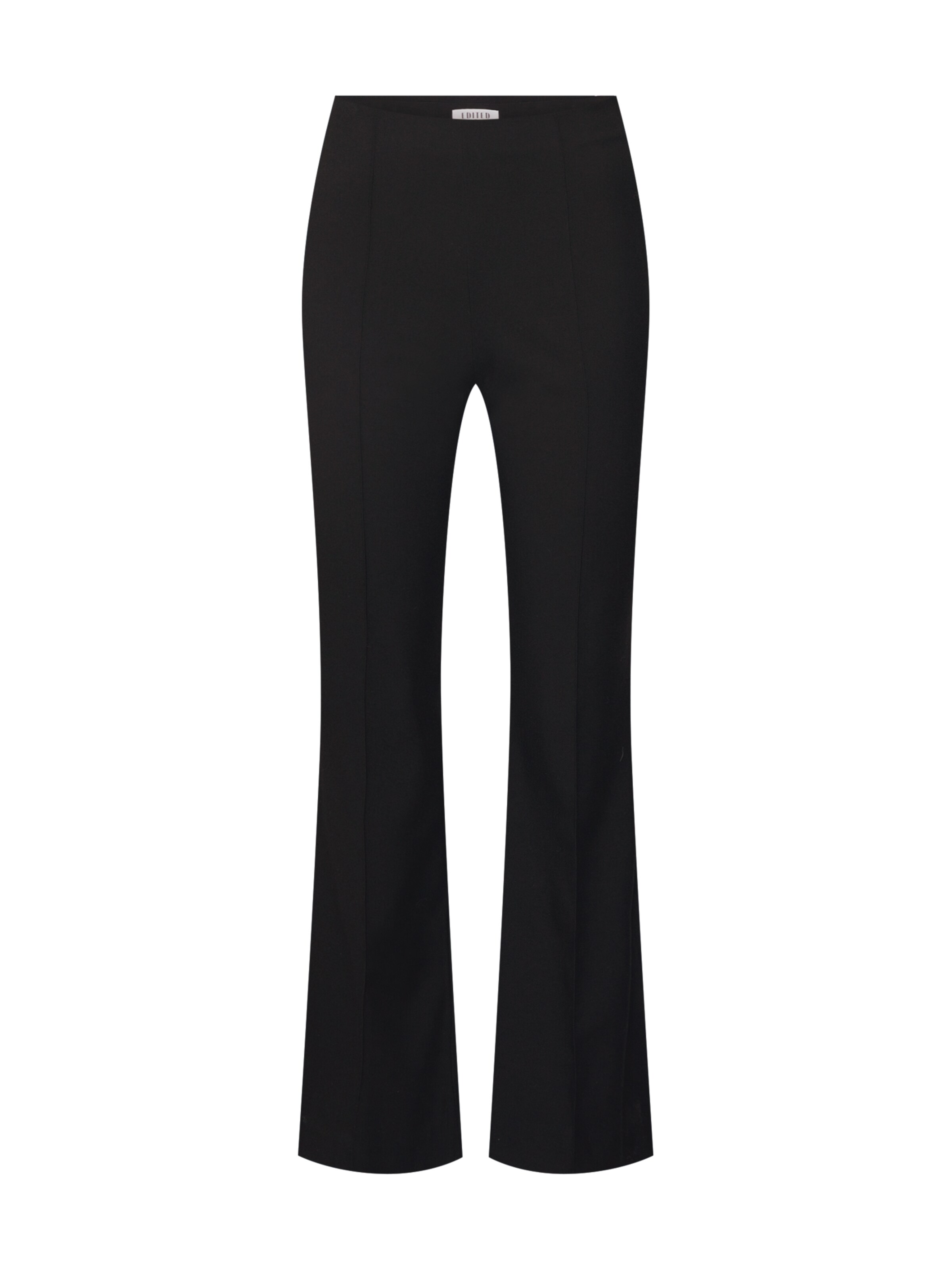 évasé Pantalon 'Saba' EDITED en noir : devant