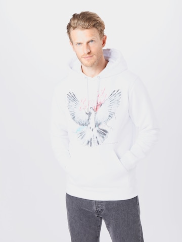 EINSTEIN & NEWTON Regular Fit Sweatshirt 'Nico Tin' in Weiß: predná strana