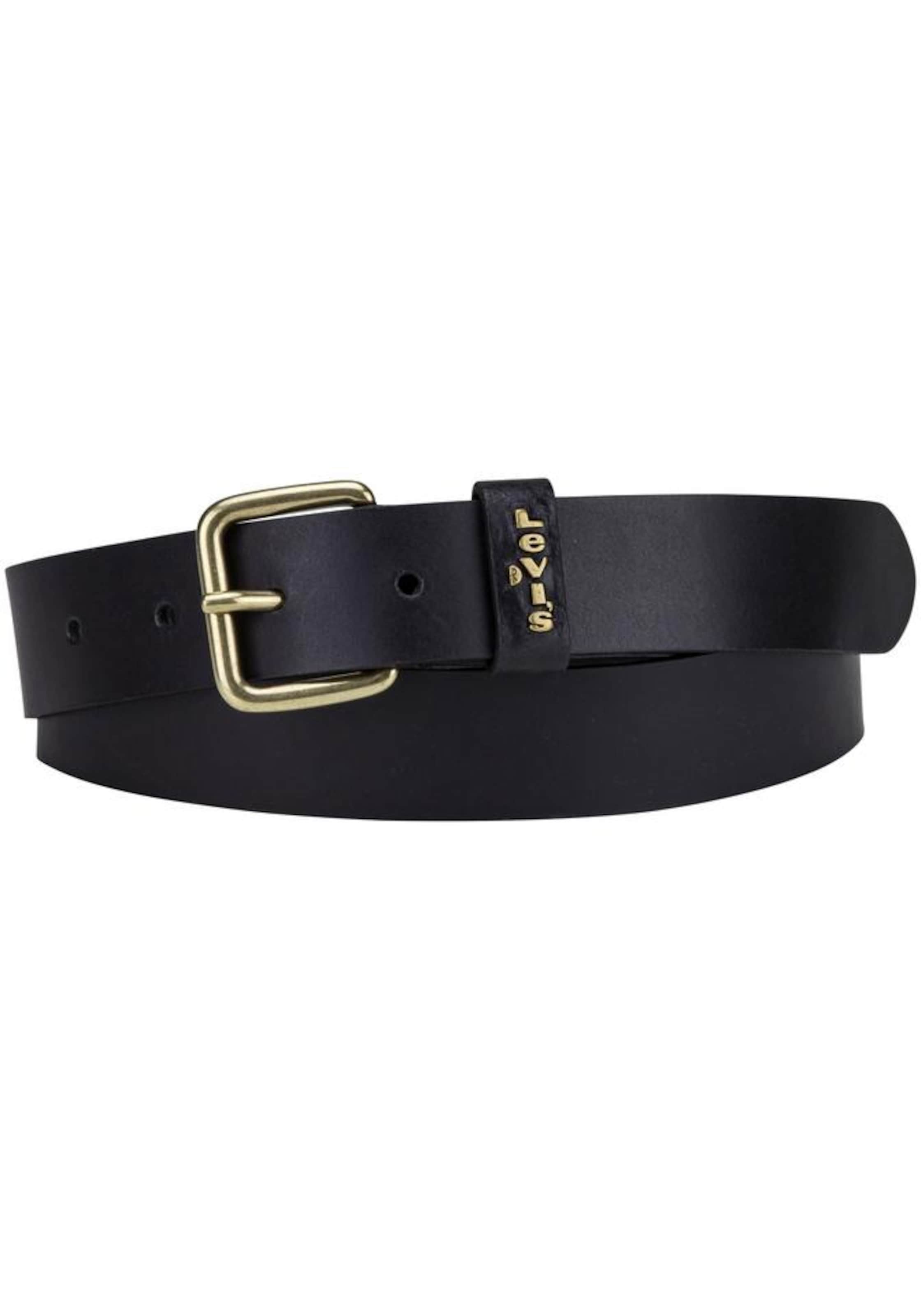 Ceinture 'Calypso' LEVI'S ® en noir : devant