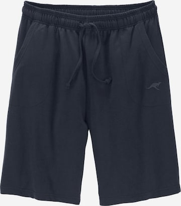 KangaROOS Regular Workout Pants in Blue: front