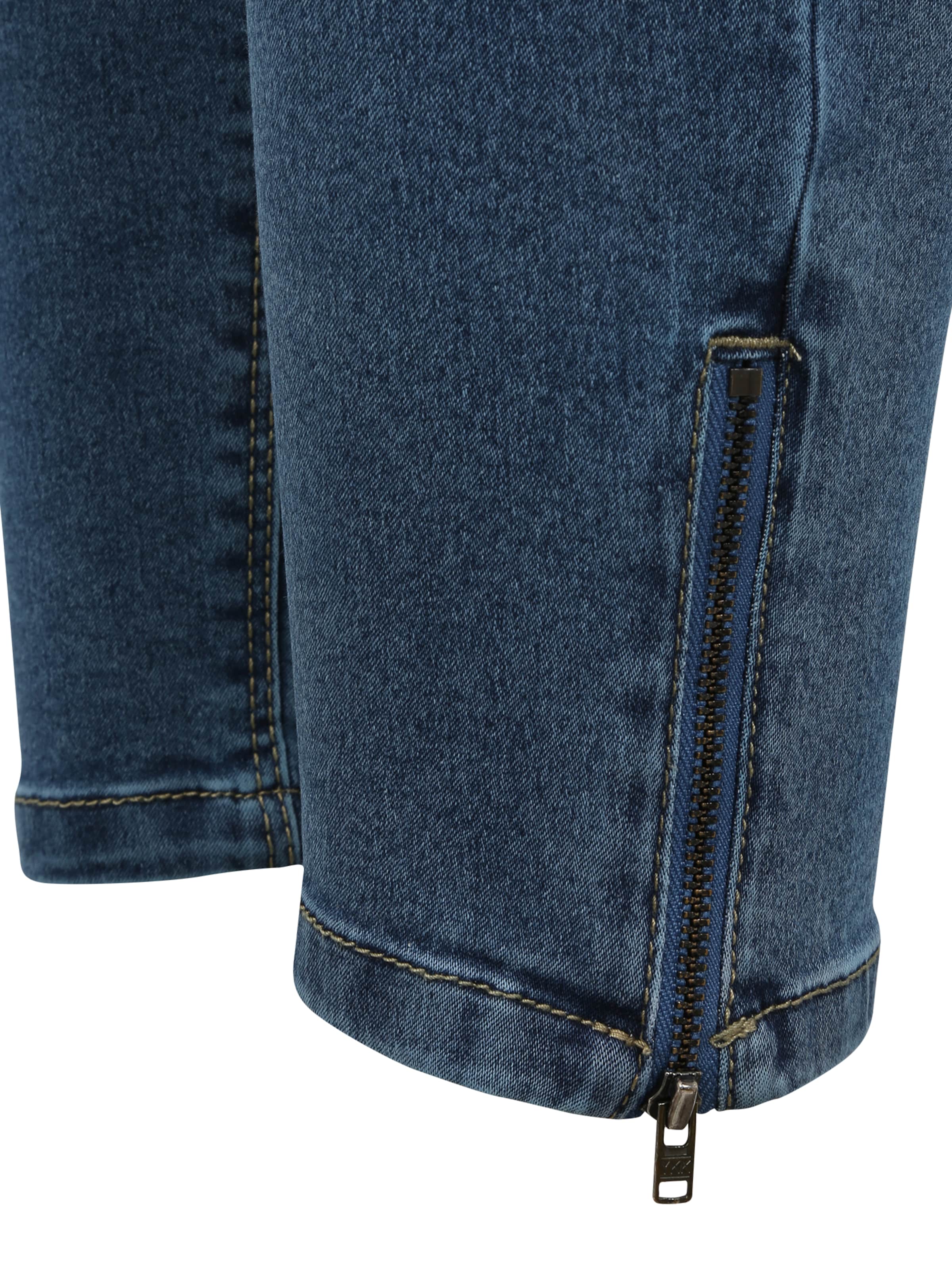 Zizzi Skinny Kavbojke 'Amy' | modra barva