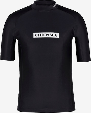 CHIEMSEE Performance Shirt 'Awesome' in Black: front