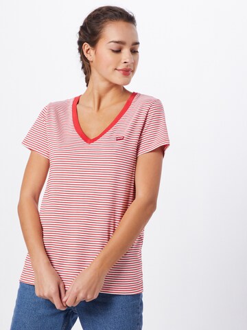 T-shirt LEVI'S ® en rouge : devant