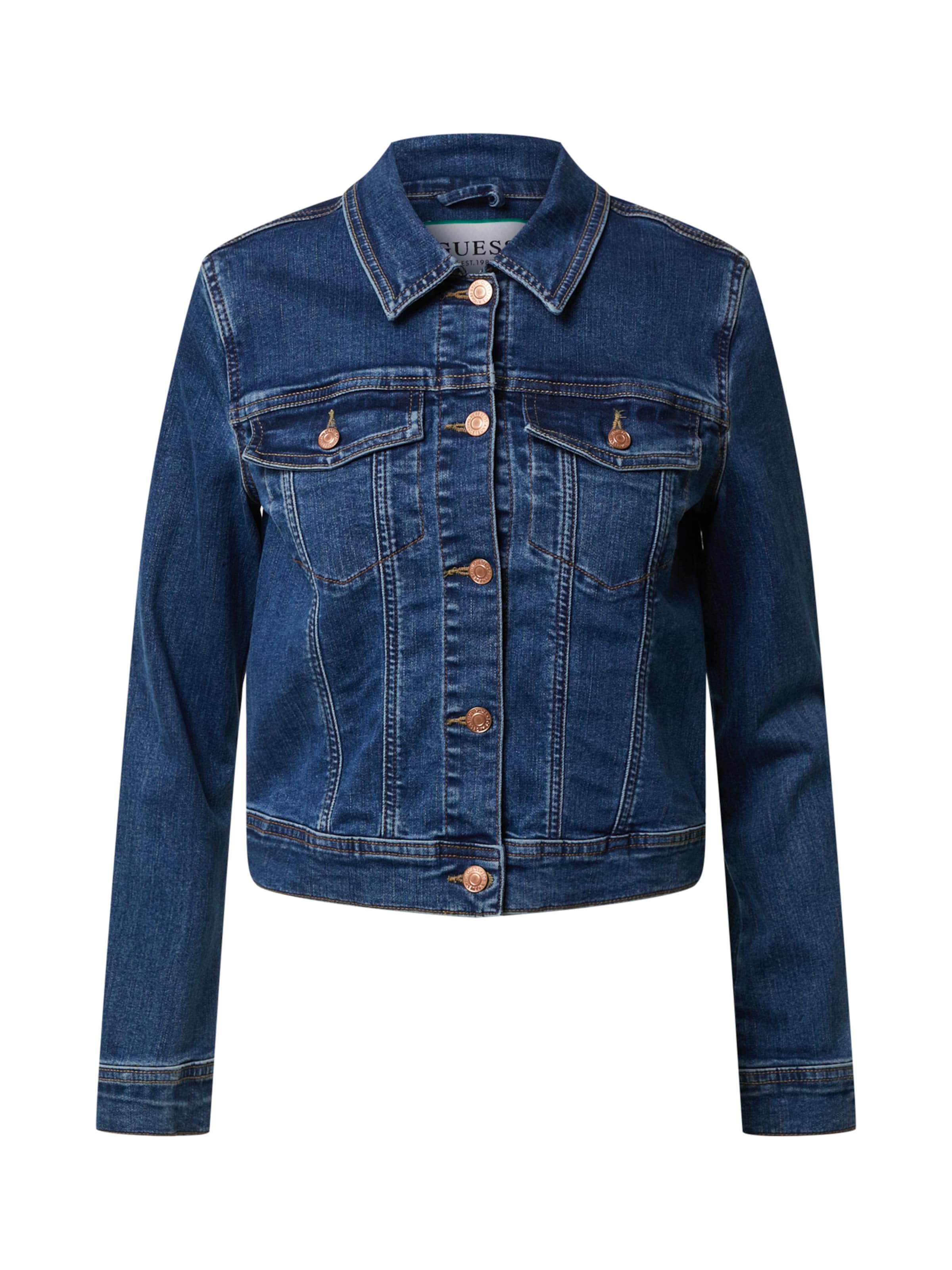 GUESS Between-season jacket 'Adelya' in Blue: front