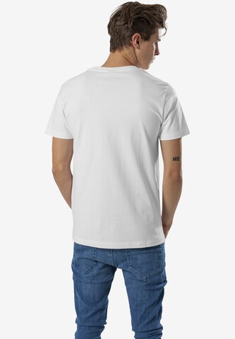 T-Shirt 'Shoebox' Mister Tee en blanc