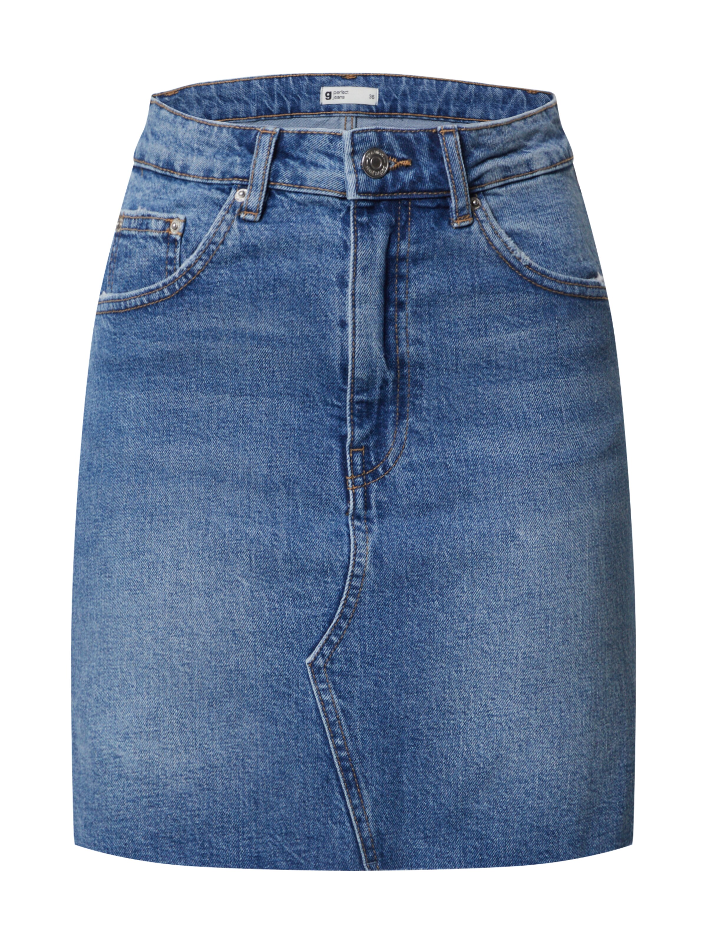 gina tricot denim skirt